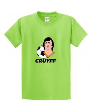 Legendary Footballer John Unisex Kids and Adults Fan T-Shirt for Football Lovers